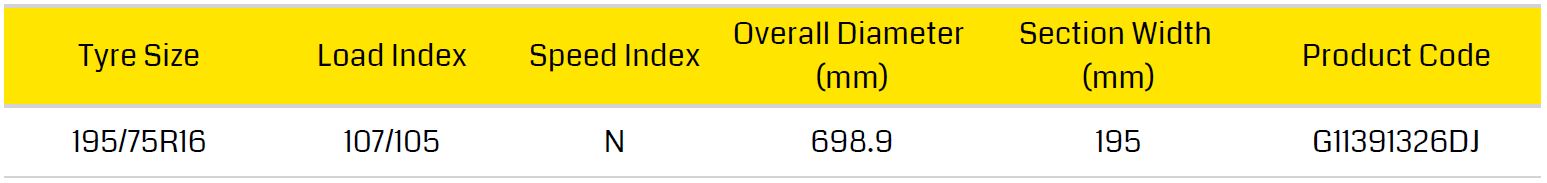Dunlop Light Truck SP LT 5 HD