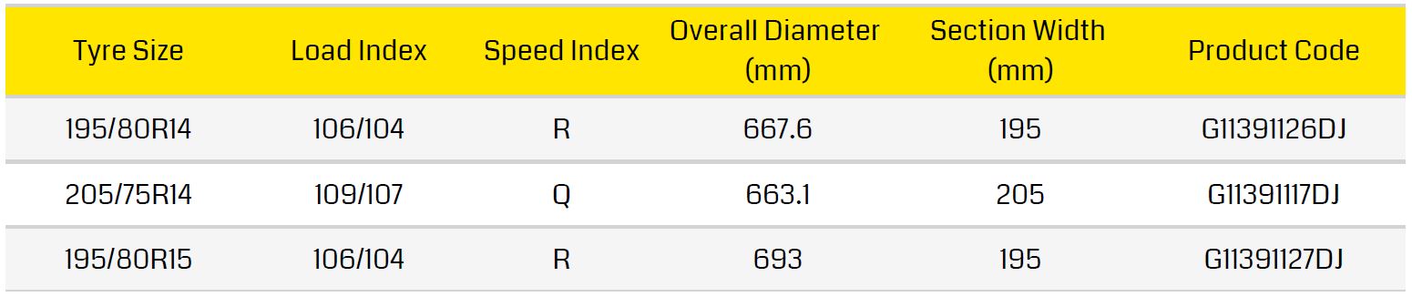 Dunlop Light Truck Vantrek V1